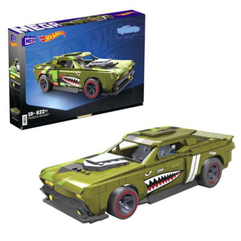 Vehículo De Carreras Mega Collector Muscle Bound - Hot Wheels