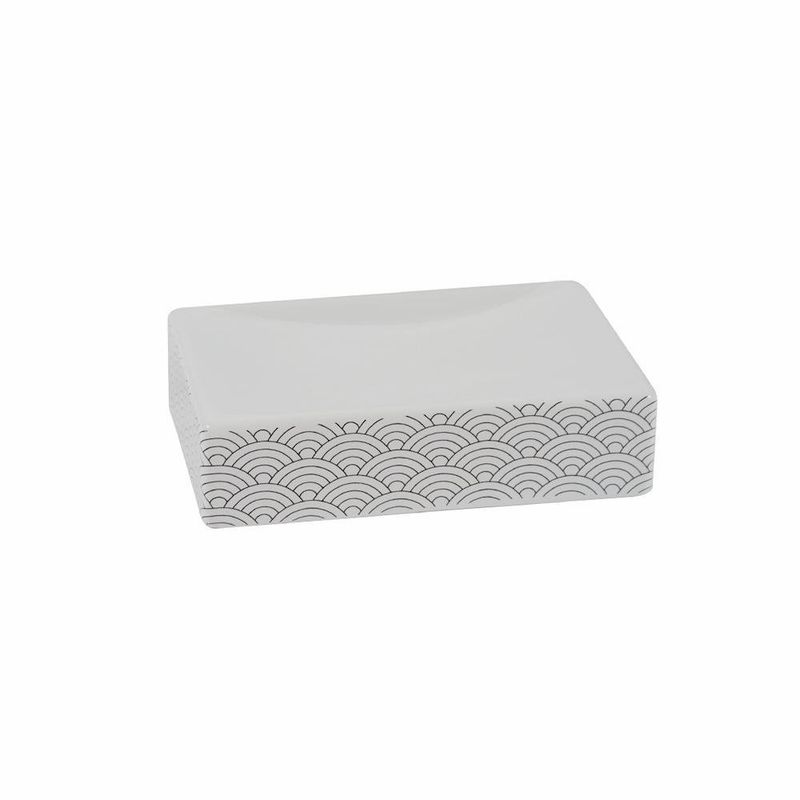 Jabonera Cerámica Blanca - Sensea