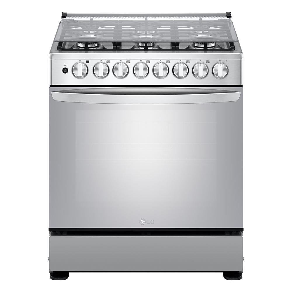 Estufa De Cocina Kelvinator Blanca Con 6 Quemadores - Incluye Sartén Y Cuenco Cromado Anti-goteo - Modelo 316048414