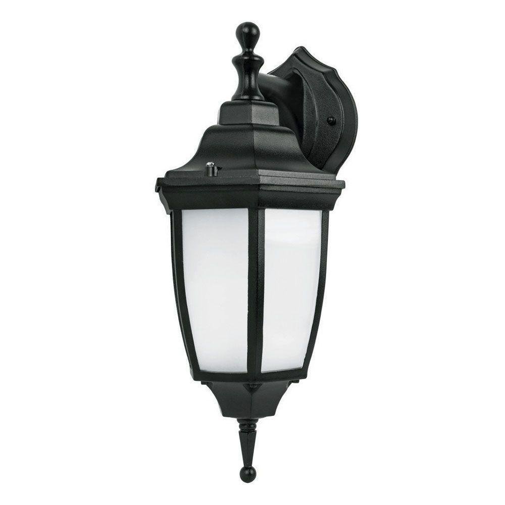 Aplique Pared Exterior Luz Farol Pack X3 Con Lampara Led 8w