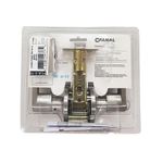 Cerradura De Baño Tipo Manija Nickel - Fanal