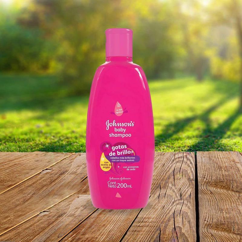 Shampoo Johnson'S Baby Gotas De Brillo 200 Ml - Johnson & Johnson