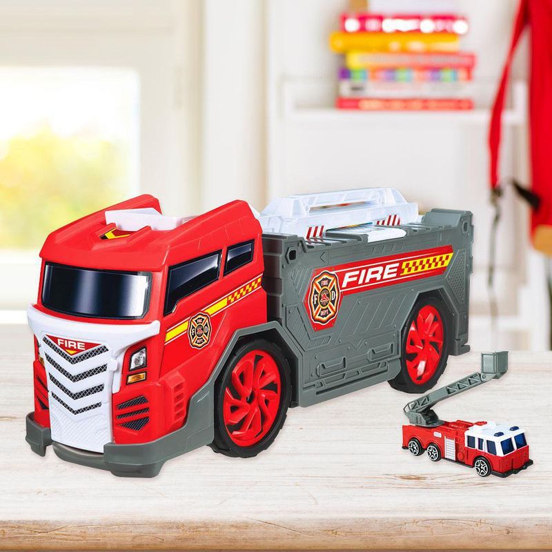 Set de Juego de Bomberos con Vehículos y Accesorios