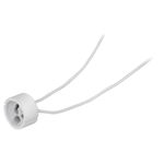 Portalámpara De Porcelana Para Base Gu10 - Volteck