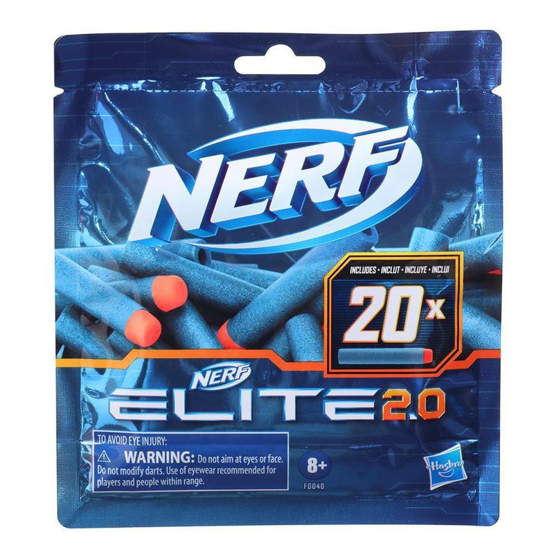 Refill De Lanzadores Para Nerf Elite 2.0 20 Unidades - Nerf