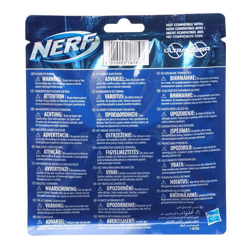 Refill De Lanzadores Para Nerf Elite 2.0 20 Unidades - Nerf