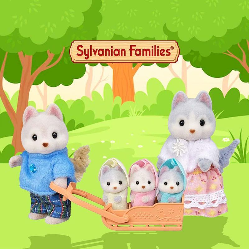 Familia Husky - Sylvanian Families