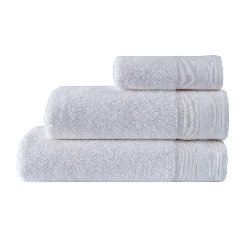 Toalla De Algodón Blanca - Livim Natural Home Varios Tamaños