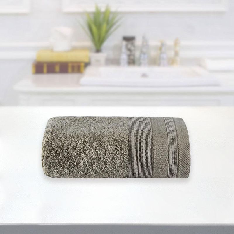 Toalla De Algodón Taupé - Livim Natural Home Varios Tamaños