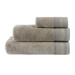 Toalla De Algodón Taupé - Livim Natural Home Varios Tamaños