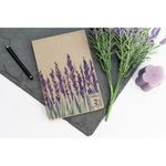 Libreta De Apuntes Con Estampado Lavanda