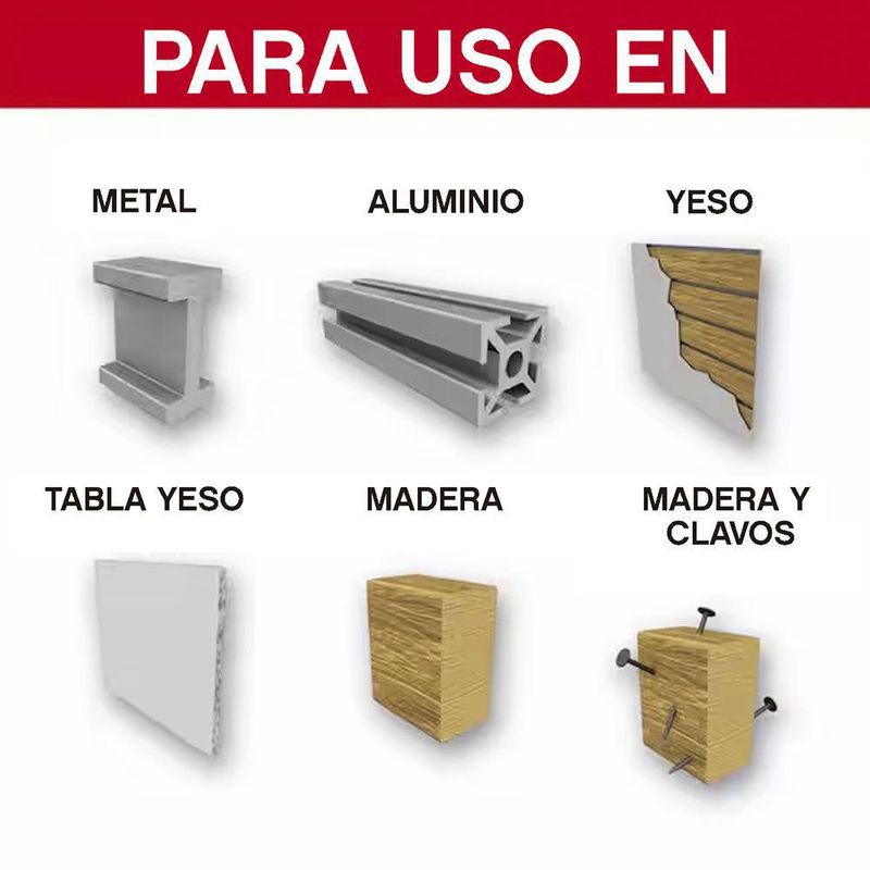 Set Brocas Multiuso De Sierra 9 Pzas - Milwaukee Electric