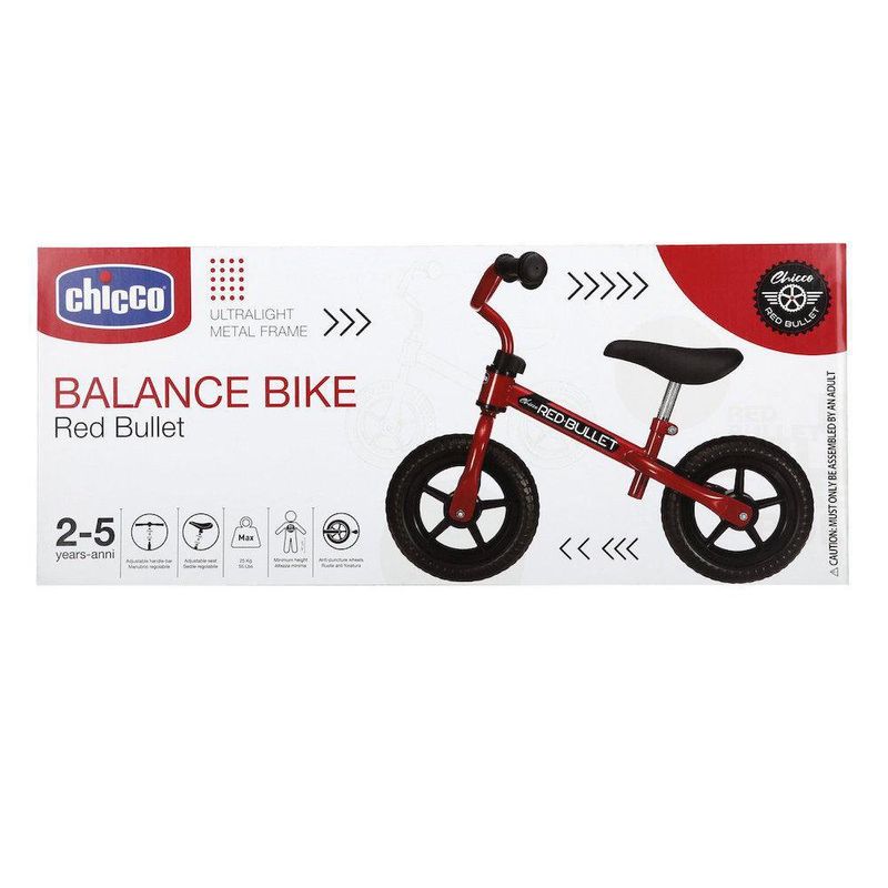 Bicicleta best sale chicco roja