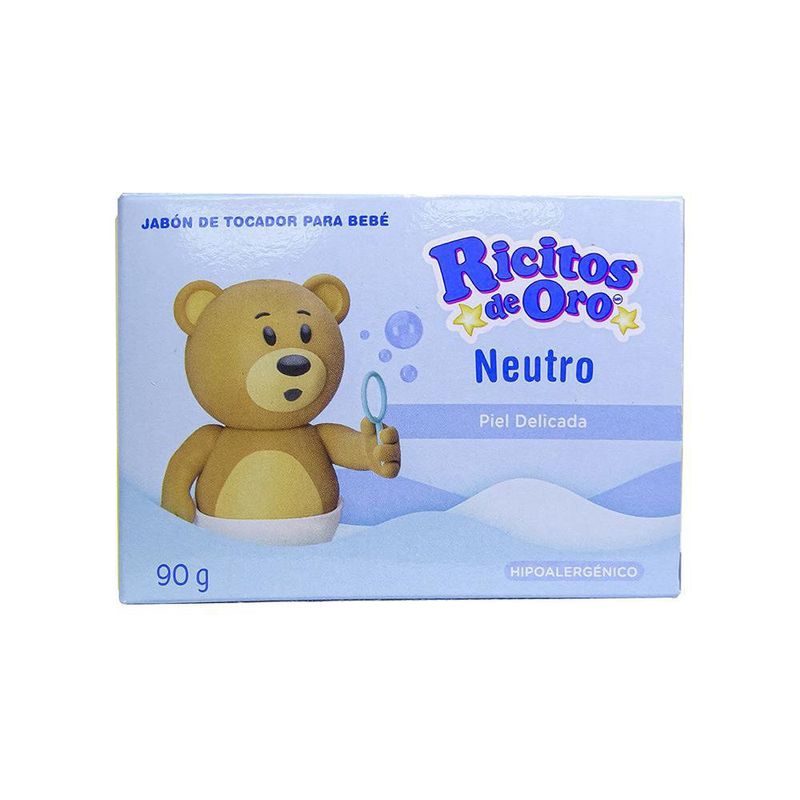 Jabon Neutro 90 G - Ricitos De Oro