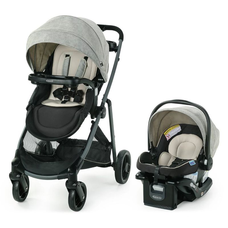 Set De Carruaje Y Porta Bebés Element LX Lynwood Colores Surtidos - Graco