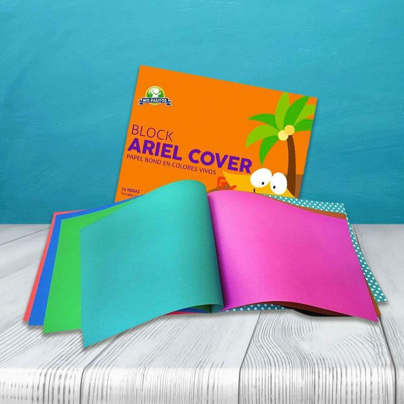 Mis Pasitos - Block Papel Ariel Cover Carta