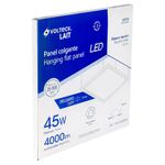 Panel LED Colgante Cuadrado Luz Neutra 45 W - Volteck