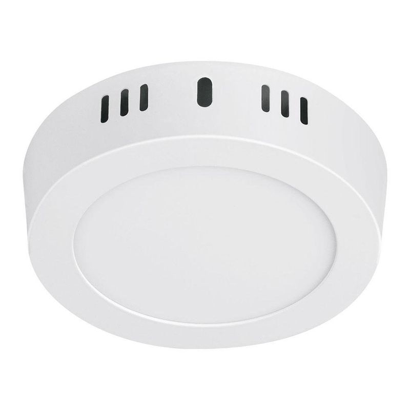 Lámpara Tipo Plafón LED Redonda Luz Cálida 6 W - Volteck