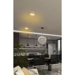 Lámpara Tipo Plafón LED Redonda Luz Cálida 6 W - Volteck
