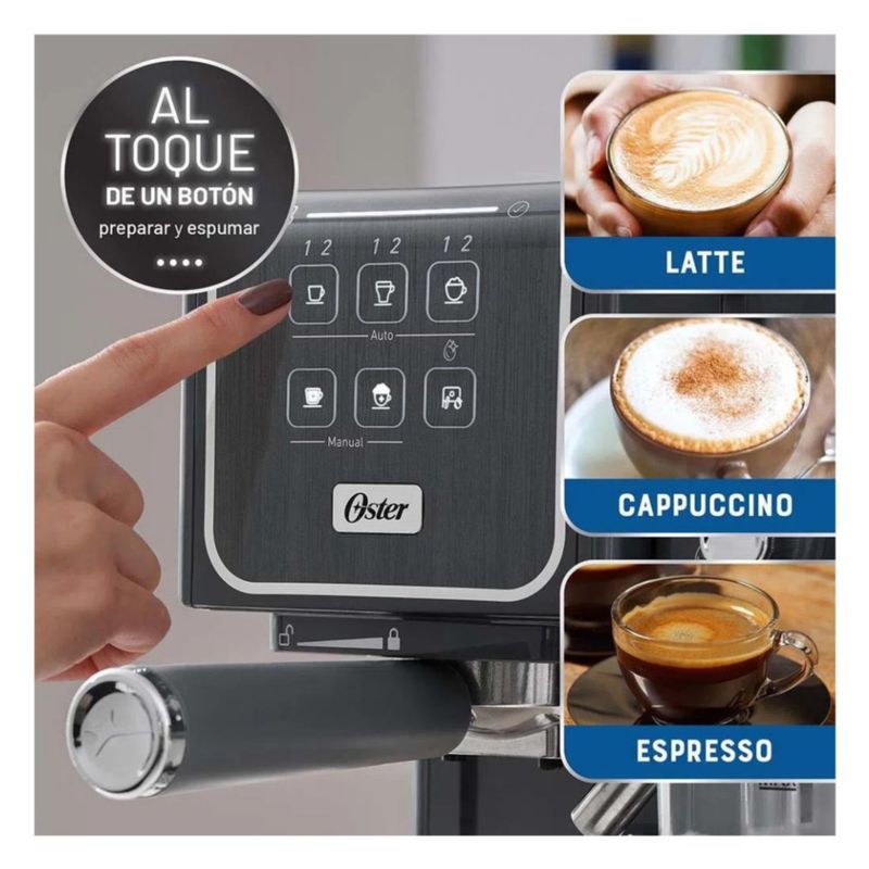 Paso a paso 👉 Cómo preparar tu Cafetera Oster® PrimaLatte™ Touch