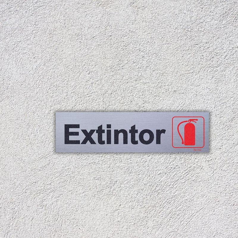 Rótulo Extintor 19x5 Cm - Sigo