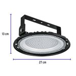Luminario High Bay LED Tipo Ovni Luz De Día 100 W - Volteck