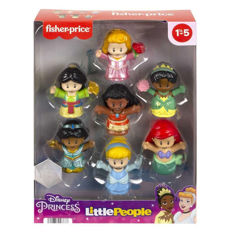 Set de 7 Little People Figuras de Princesas Little People Cemaco