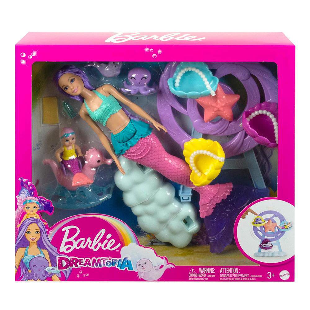 Barbie dreamtopia discount sirena con bebes