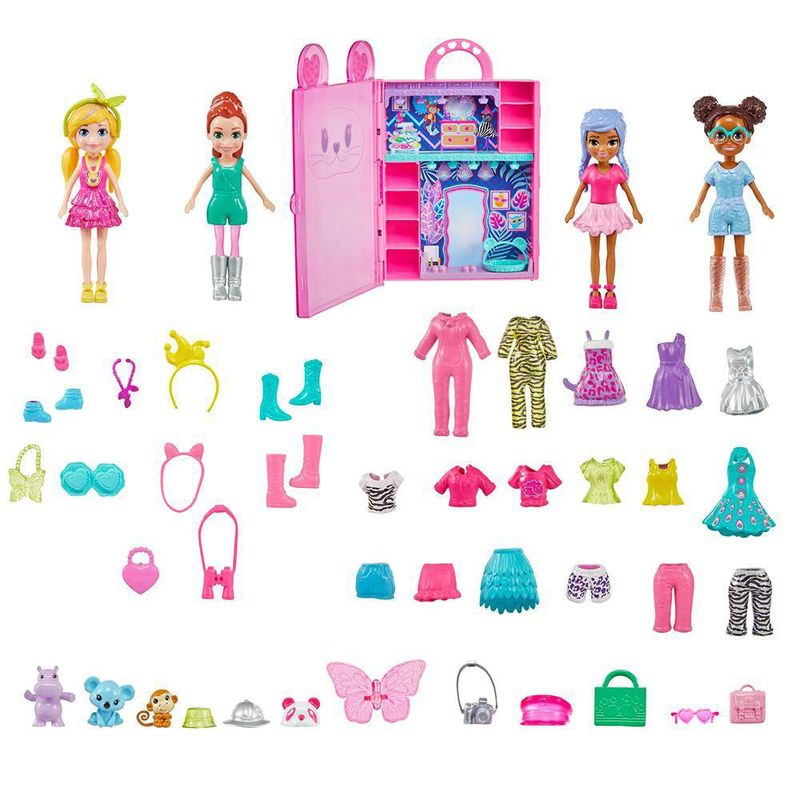 Accesorios Para Muneca Super Closet Animalitos Polly Pocket Cemaco