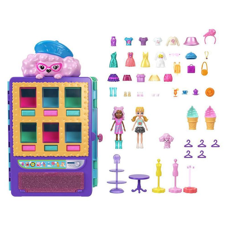 Set-De-Juego-Servicio-De-Modas-Dulces---Polly-Pocket