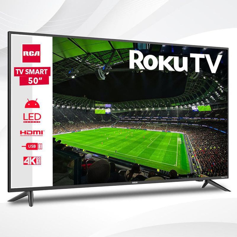 Smart TV UHD 4K ISDB-T Roku 50 Plg - Rca