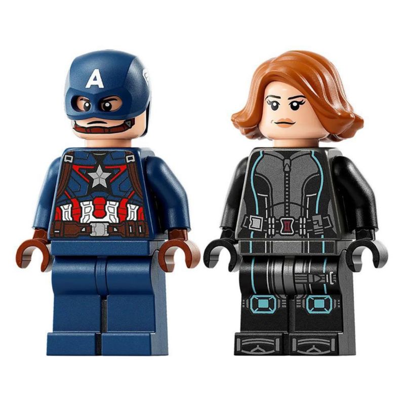 Motos De Viuda Negra Y Capitán América 130 Pzas - Lego