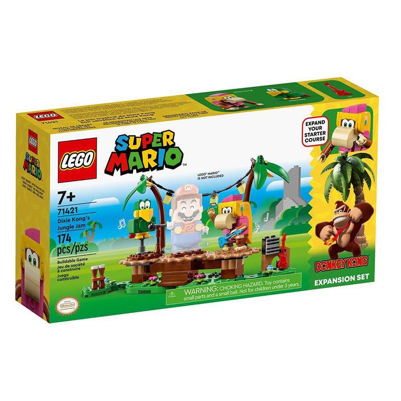 Set De Expansión Jaleo En La Jungla Con Dixie Kong 174 Pzas - Lego