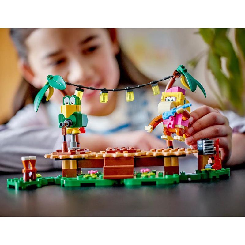 Set De Expansión Jaleo En La Jungla Con Dixie Kong 174 Pzas - Lego
