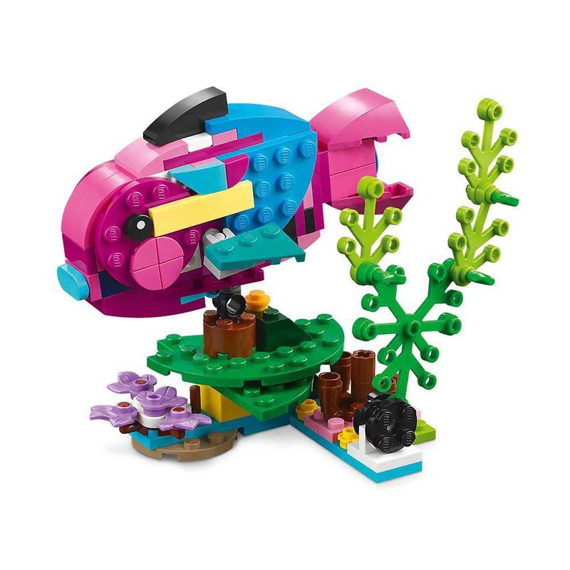 Loro Rosa Exótico 253 Pzas - Lego