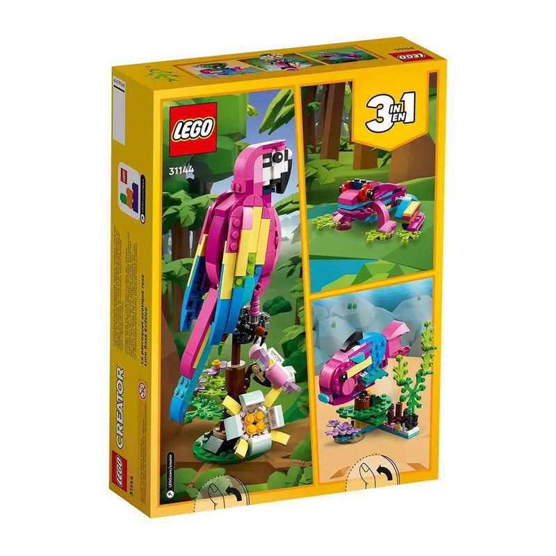 Loro Rosa Exótico 253 Pzas - Lego