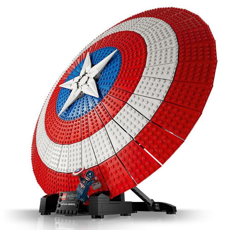 Escudo De Capitán América 3128 Pzas - Lego
