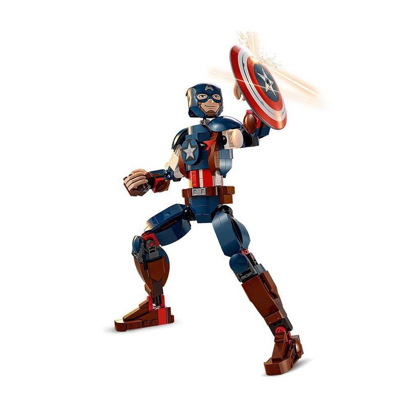Figura Para Construir Capitán América 310 Pzas - Lego