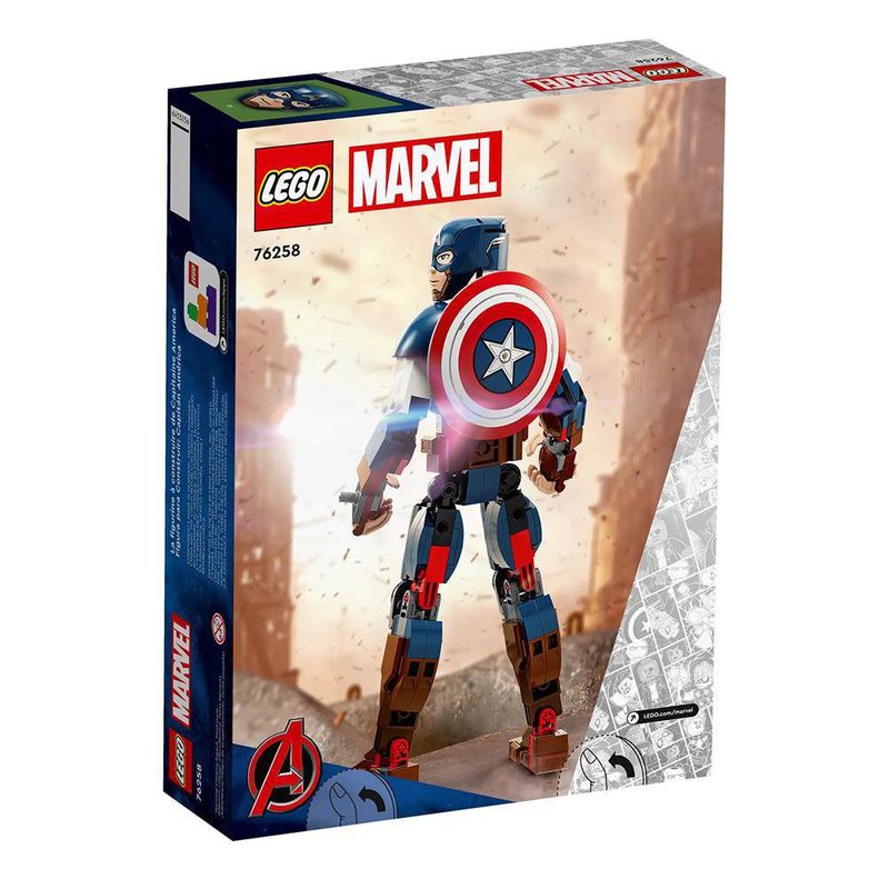 Figura Para Construir Capitán América 310 Pzas - Lego
