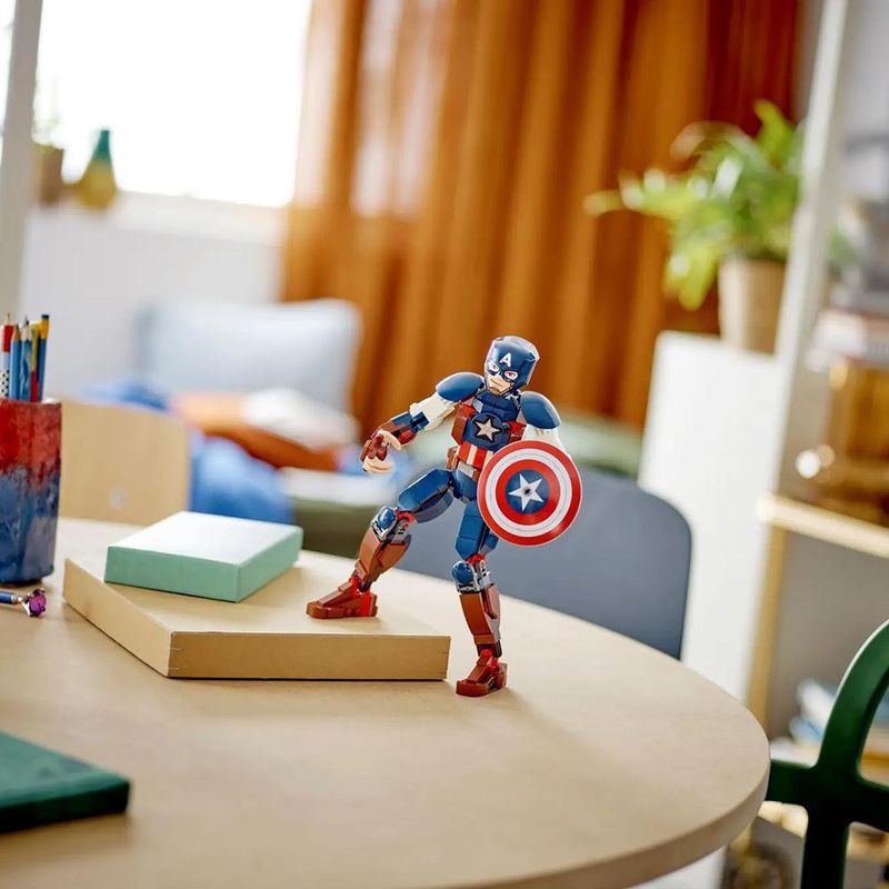Figura Para Construir Capitán América 310 Pzas - Lego