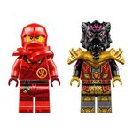 Batalla En Coche Y Moto De Kai Y Ras Ninjago 103 Pzas - Lego