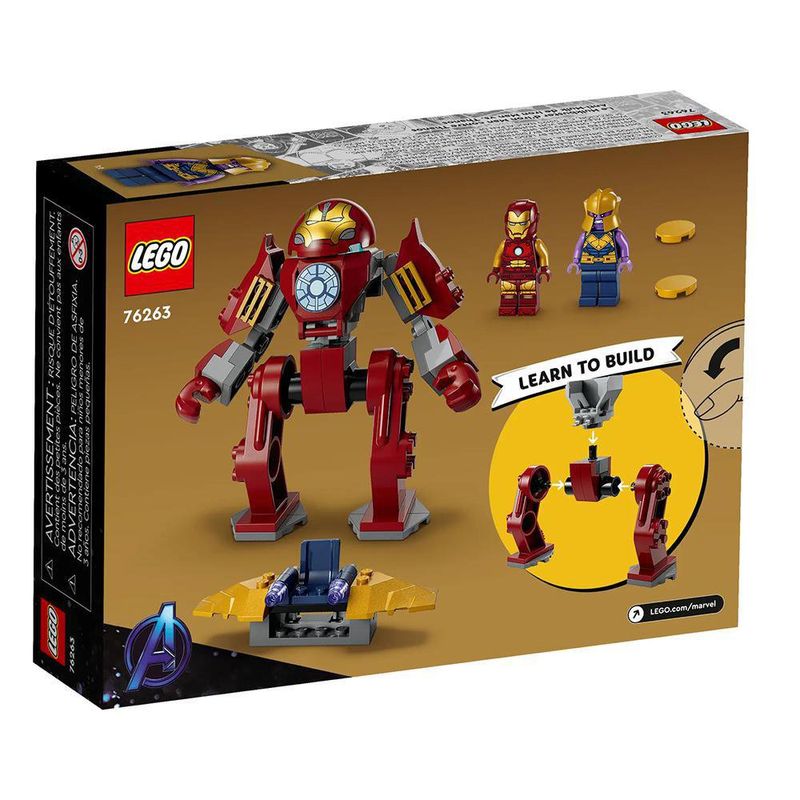 Hulkbuster de Iron Man Vs Thanos 66 Pzas - Lego