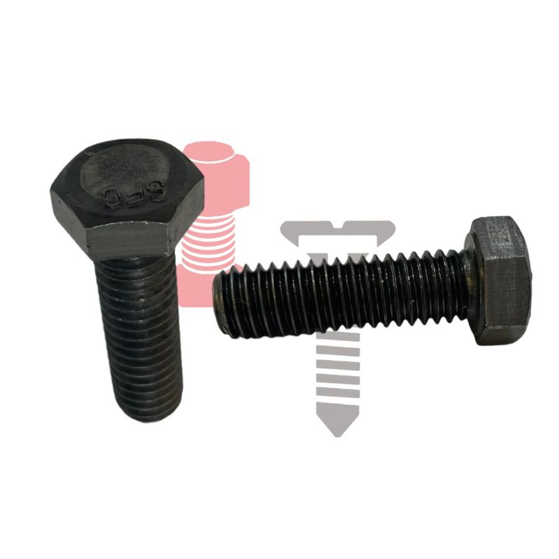 Tornillo Hexagonal Grado 2 A Granel Rosca Estándar De 7/16 Plg - Intertornillos Varios Tamaños