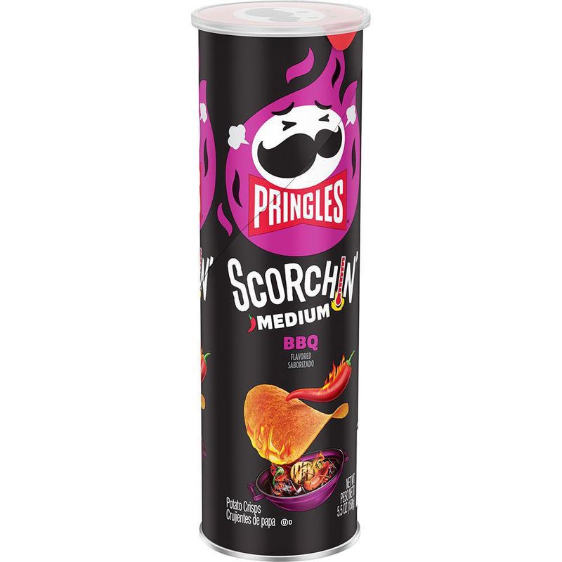 Papalinas Picantes Scorchin Bbq Crispy Pringles Cemaco