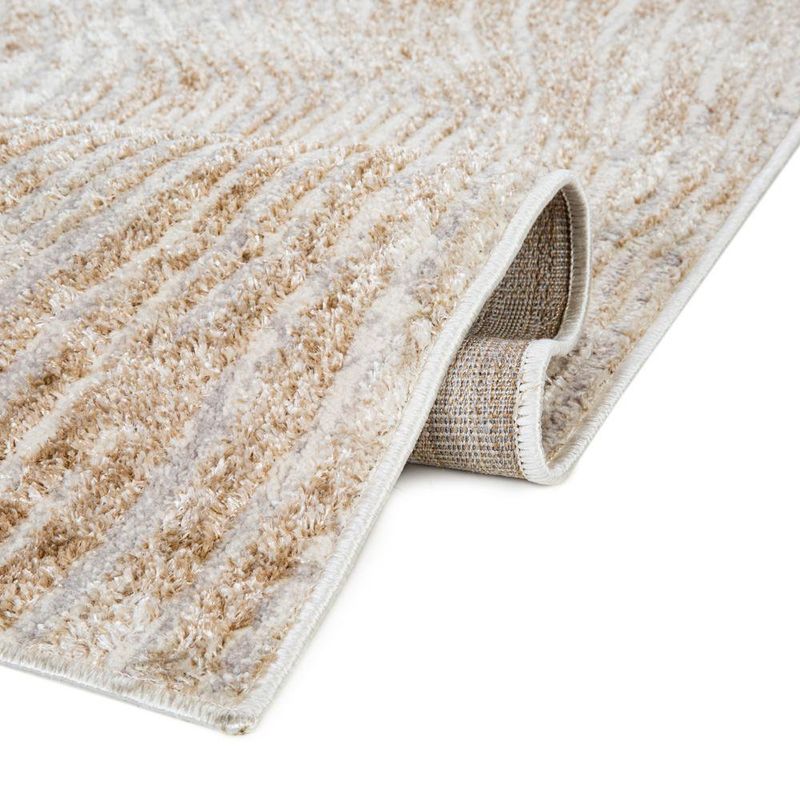 Combo Alfombra Salamanca Ondulada 133x190+57X110 Cm - Viva