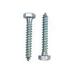 Tornillo Tirafondo Hexagonal A Granel De 1/2 Plg - Intertornillos Varios Tamaños