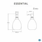 Dispensador De Jabón Blanco - Sensea