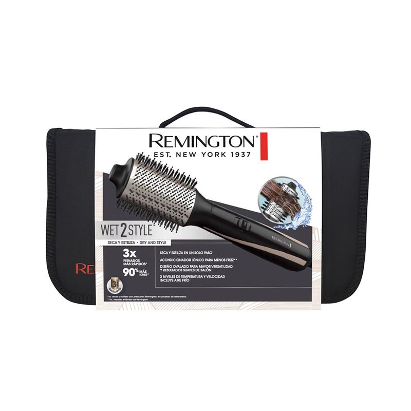 Cepillo Eléctrico Para Cabello Con Antifrizz - Remington