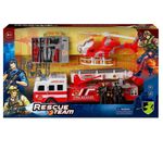 Set De Rescate Camión De Bomberos - Koala Kids