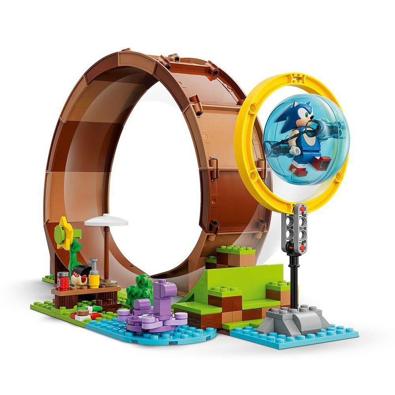 Sonic Desafío Del Looping De Green Hill 802 Pzas - Lego